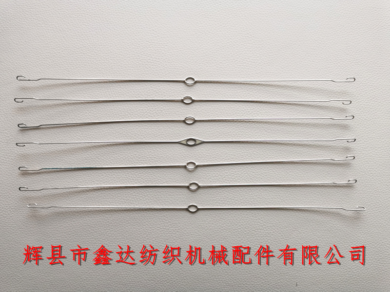 紡織器材J型不銹鋼綜絲_無(wú)梭織機(jī)配件_380綜絲器材